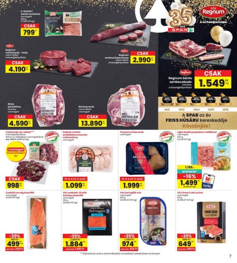 INTERSPAR akciós újság