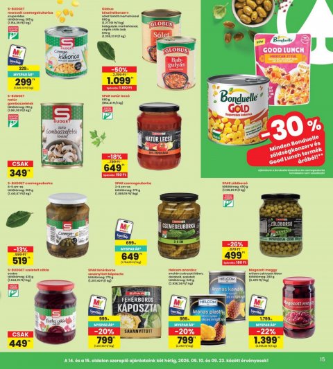 INTERSPAR akciós újság