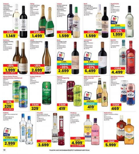 INTERSPAR akciós újság