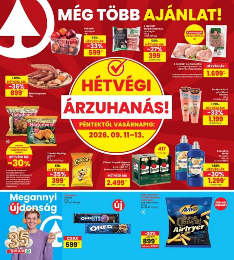 INTERSPAR akciós újság