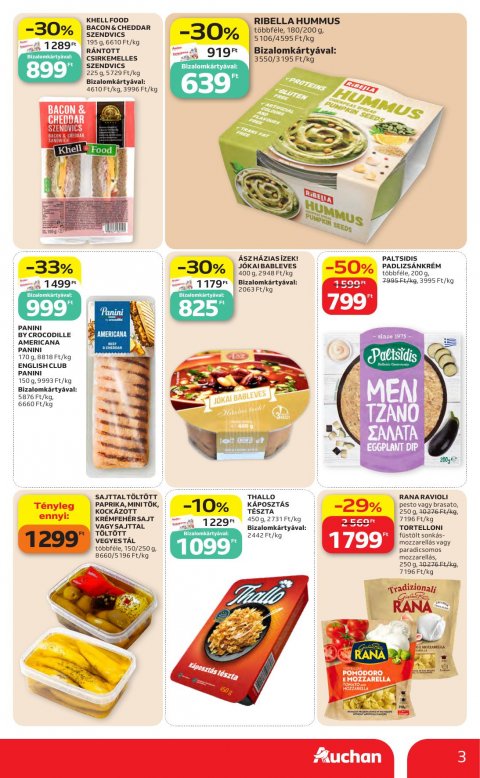 AUCHAN Hipermarket Kedvenc Márkáink akciós újság