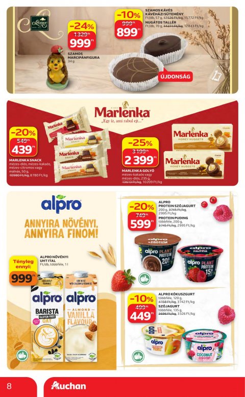 AUCHAN Hipermarket Kedvenc Márkáink akciós újság