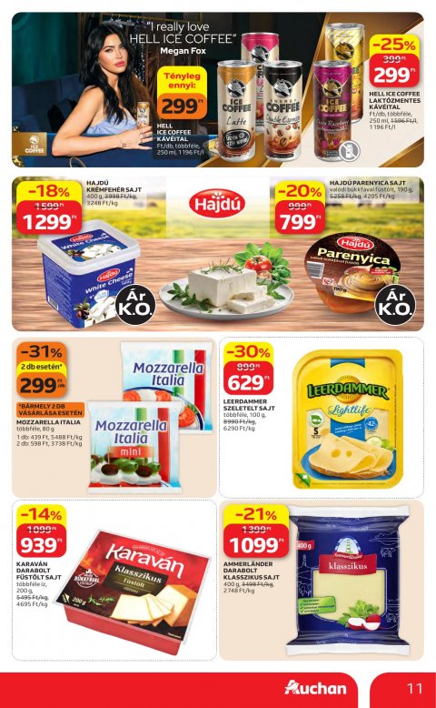 AUCHAN Hipermarket Kedvenc Márkáink akciós újság