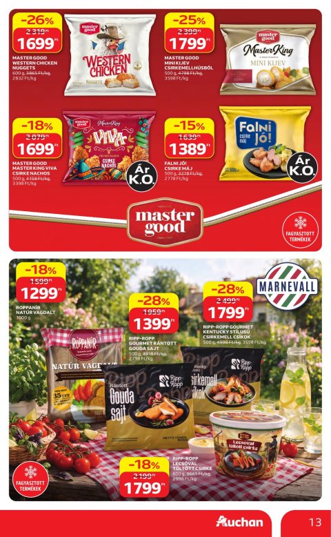 AUCHAN Hipermarket Kedvenc Márkáink akciós újság