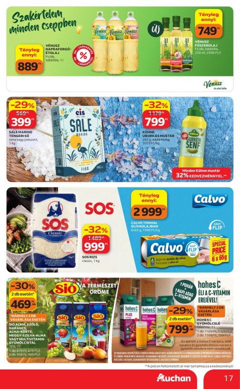 AUCHAN Hipermarket Kedvenc Márkáink akciós újság