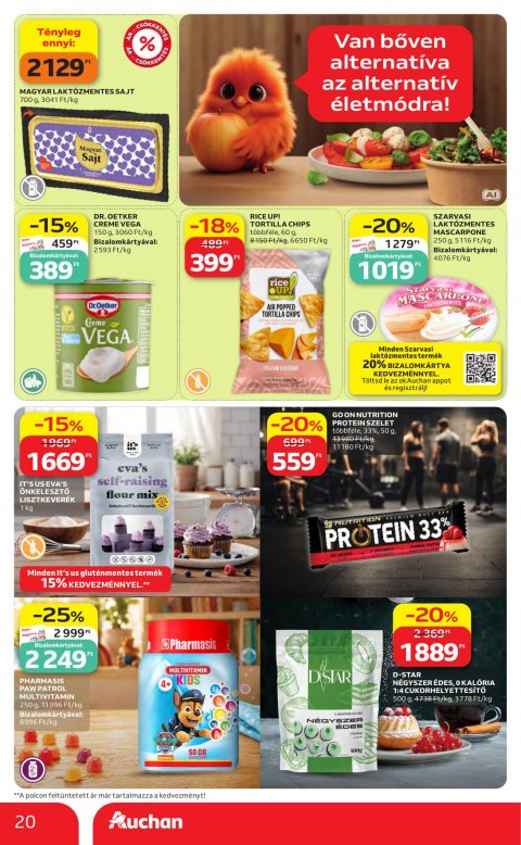 AUCHAN Hipermarket Kedvenc Márkáink akciós újság