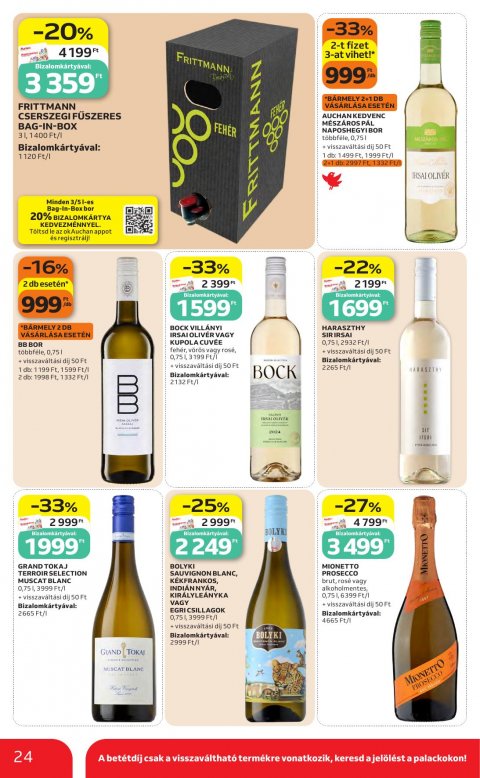 AUCHAN Hipermarket Kedvenc Márkáink akciós újság