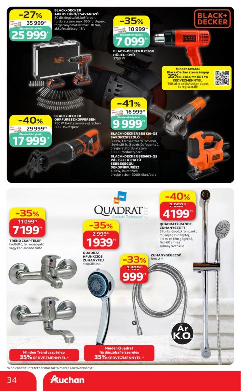 AUCHAN Hipermarket Kedvenc Márkáink akciós újság