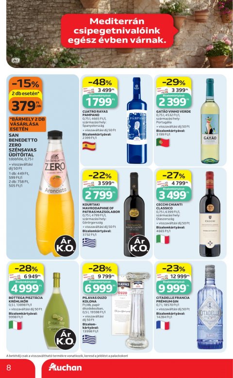 AUCHAN Hipermarket Nemzteközi konyha akciós újság