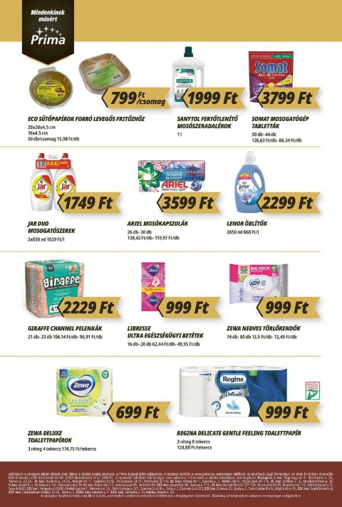 CBA Príma akciós újság