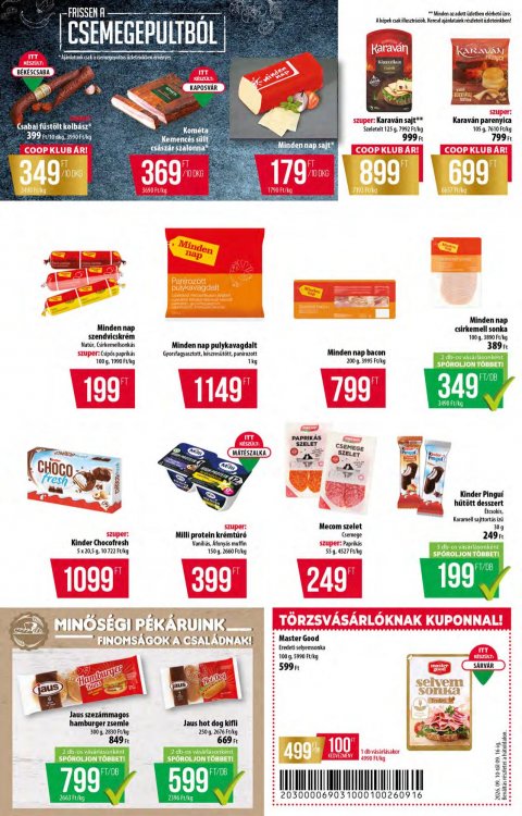 COOP Országos akciós újság