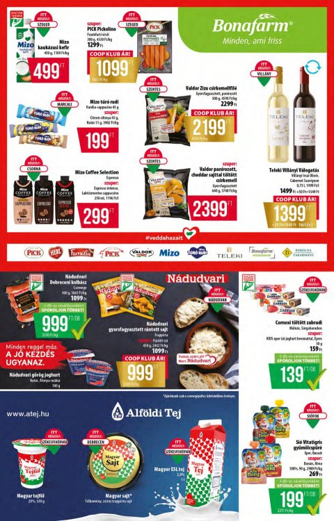 COOP Országos akciós újság