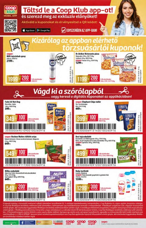 COOP Országos akciós újság