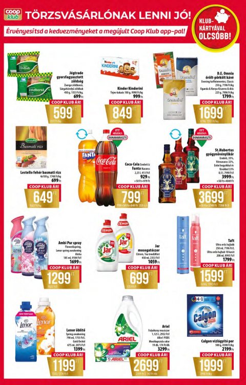 COOP Észak-Kelet akciós újság