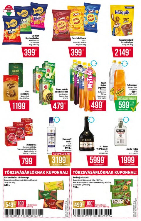 COOP Észak-Kelet akciós újság