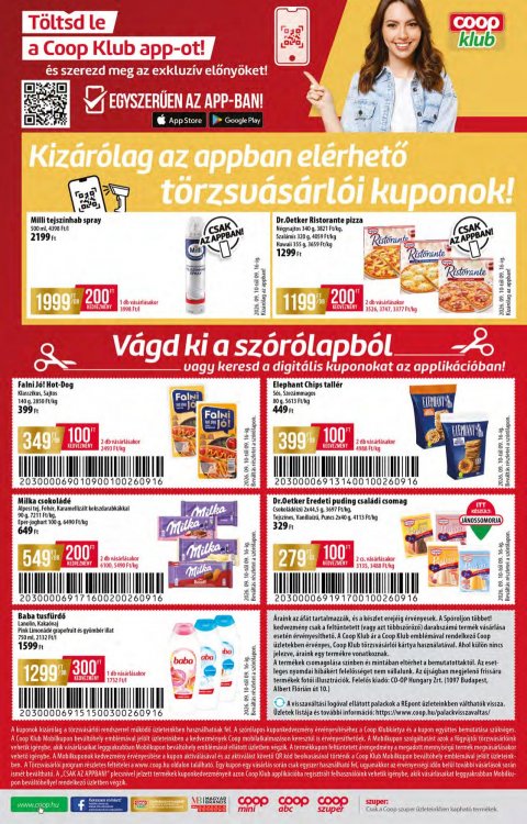 COOP Alföld akciós újság