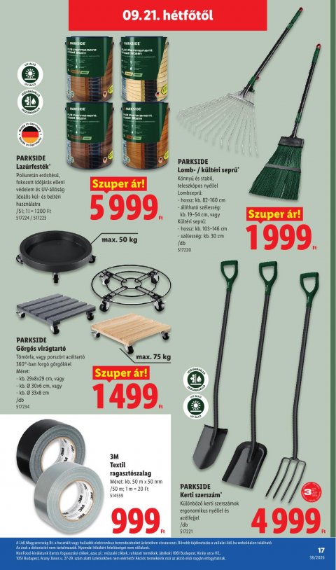 LIDL Nonfood akciós újság