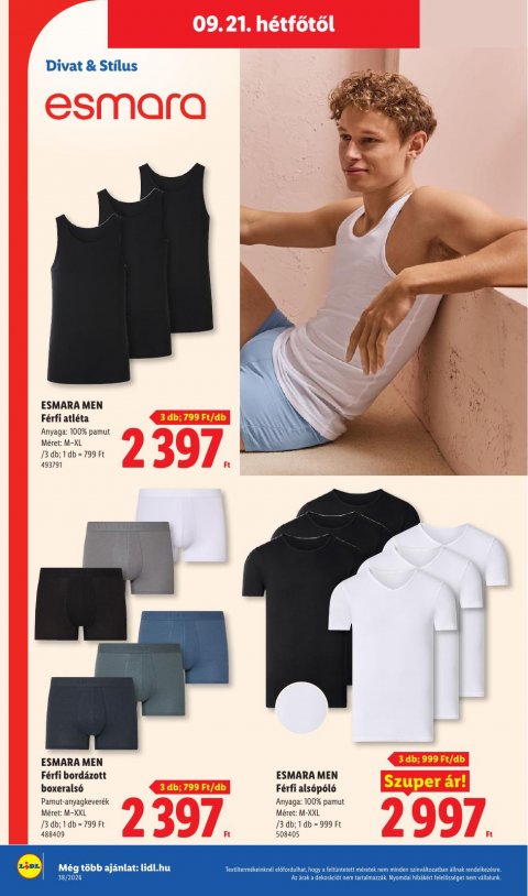 LIDL Nonfood akciós újság