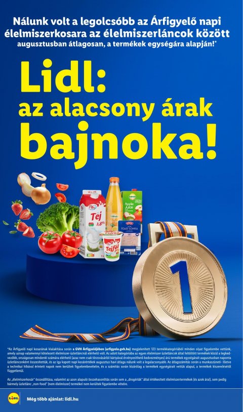 LIDL akciós újság