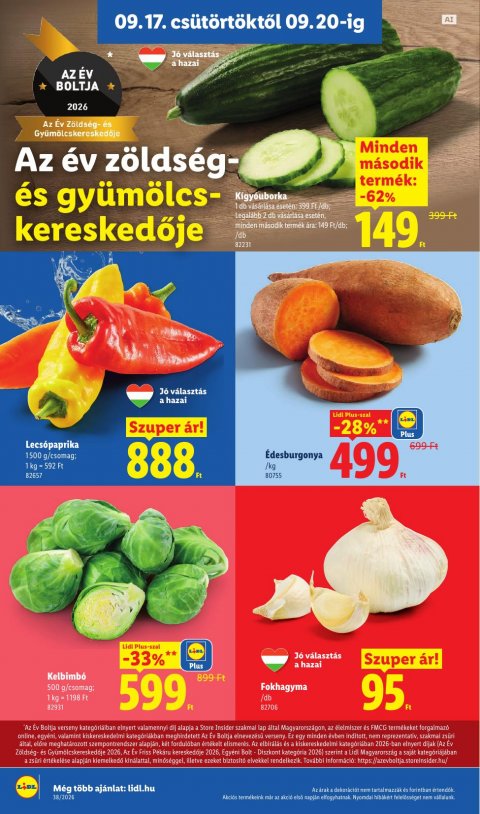LIDL akciós újság