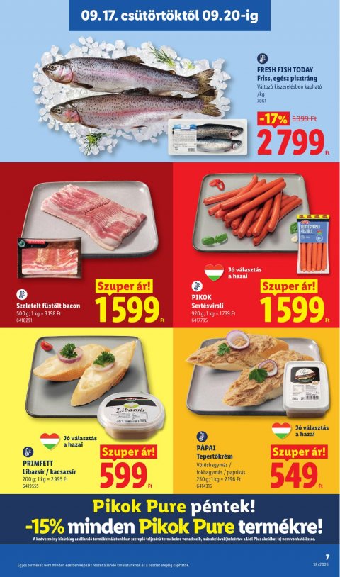 LIDL akciós újság