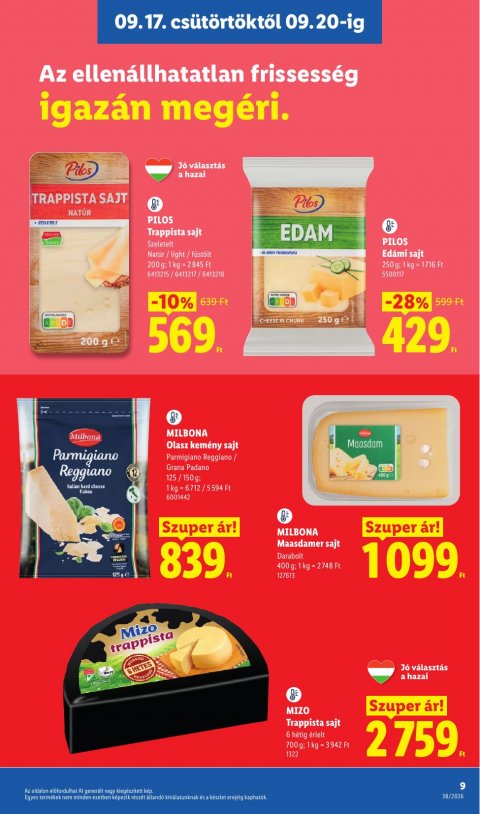 LIDL akciós újság