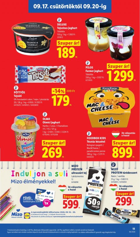 LIDL akciós újság