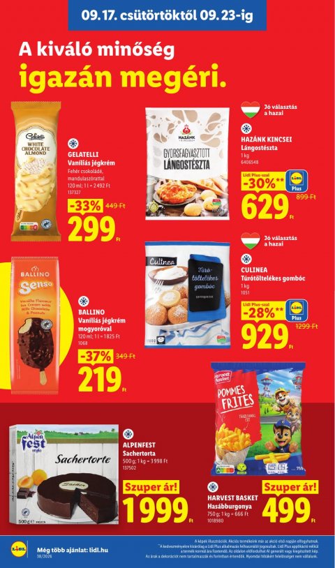 LIDL akciós újság