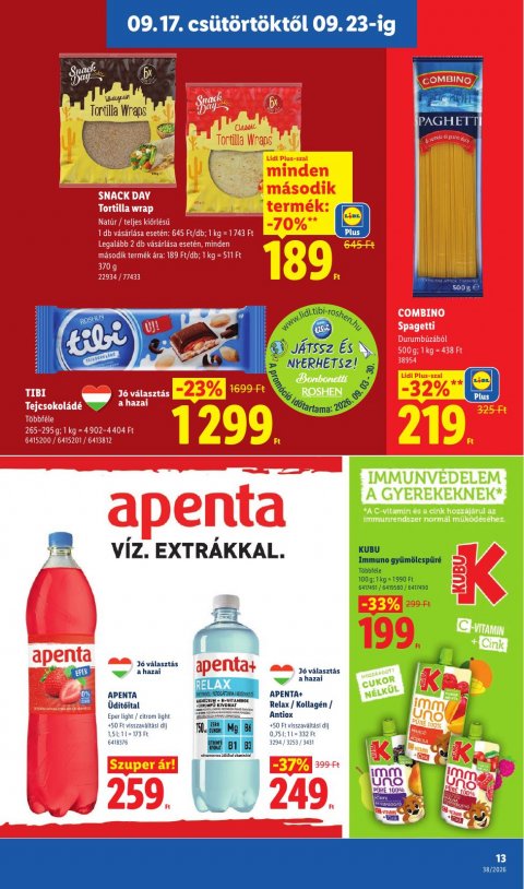 LIDL akciós újság