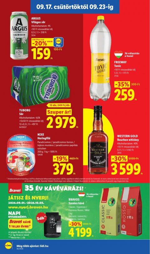 LIDL akciós újság