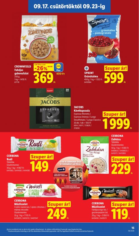 LIDL akciós újság