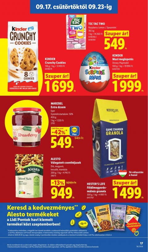 LIDL akciós újság
