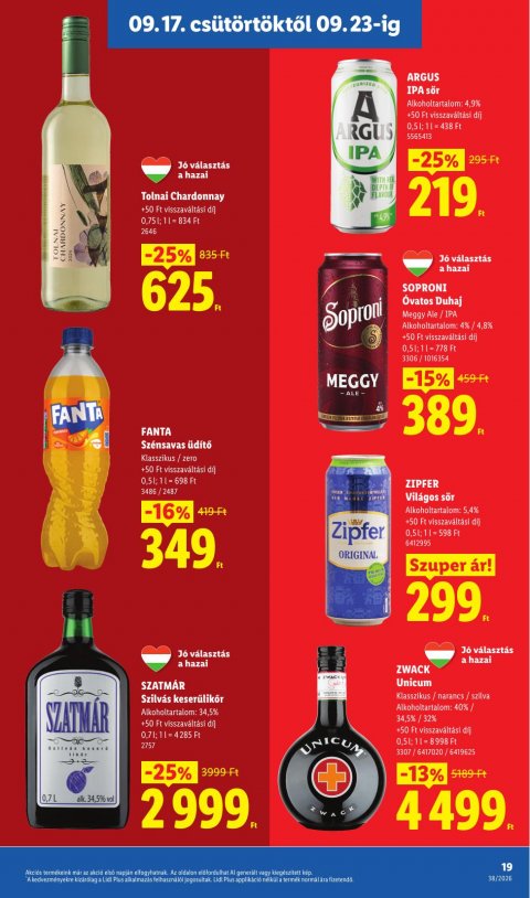 LIDL akciós újság
