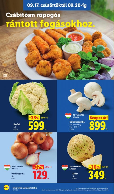 LIDL akciós újság