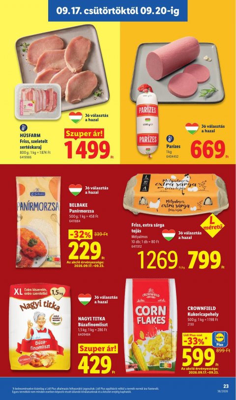 LIDL akciós újság