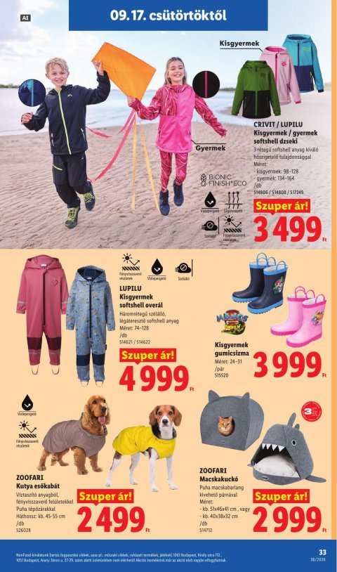 LIDL akciós újság