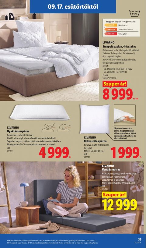 LIDL akciós újság