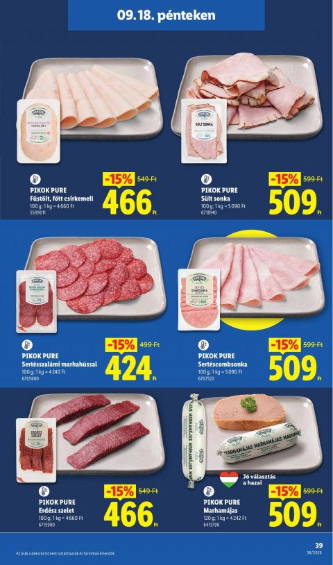 LIDL akciós újság