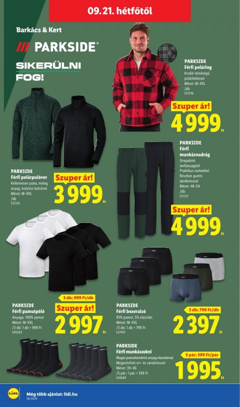 LIDL akciós újság