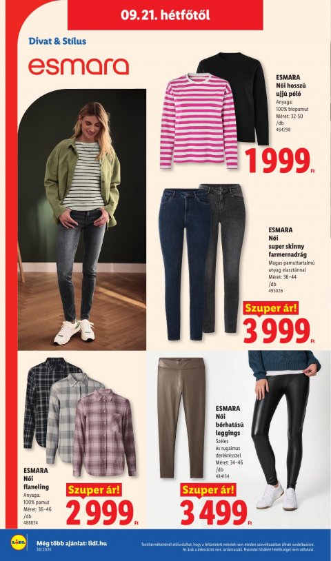 LIDL akciós újság