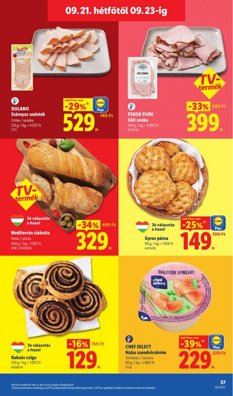 LIDL akciós újság