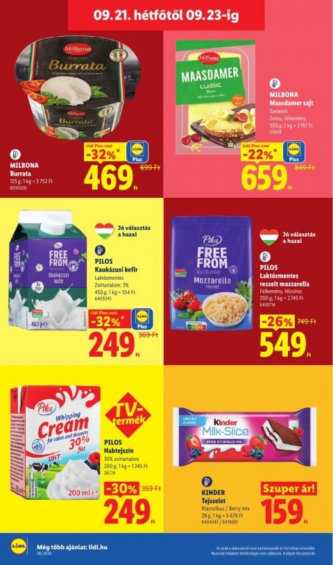 LIDL akciós újság