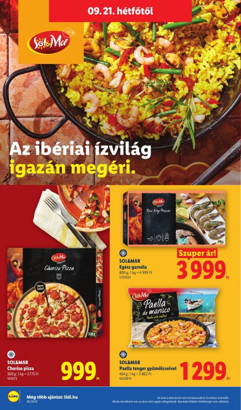 LIDL akciós újság