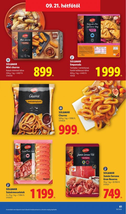 LIDL akciós újság