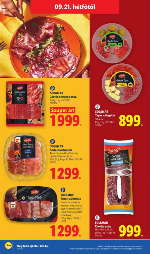 LIDL akciós újság