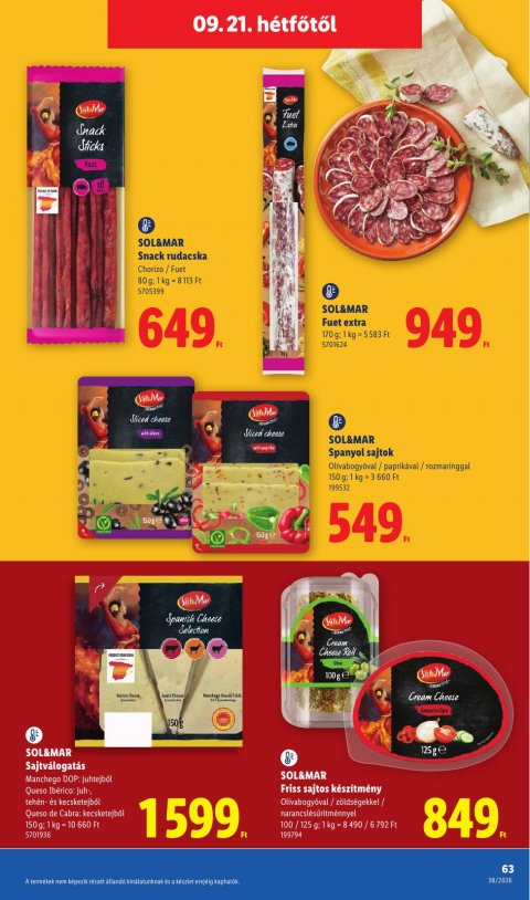 LIDL akciós újság