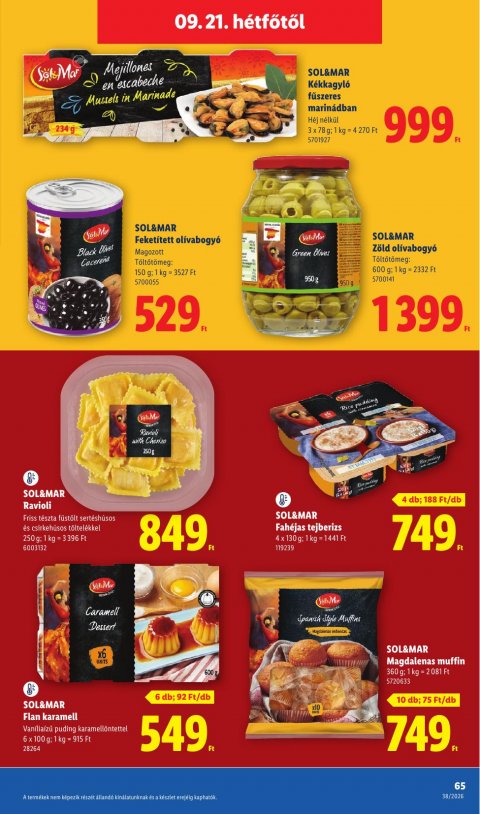 LIDL akciós újság