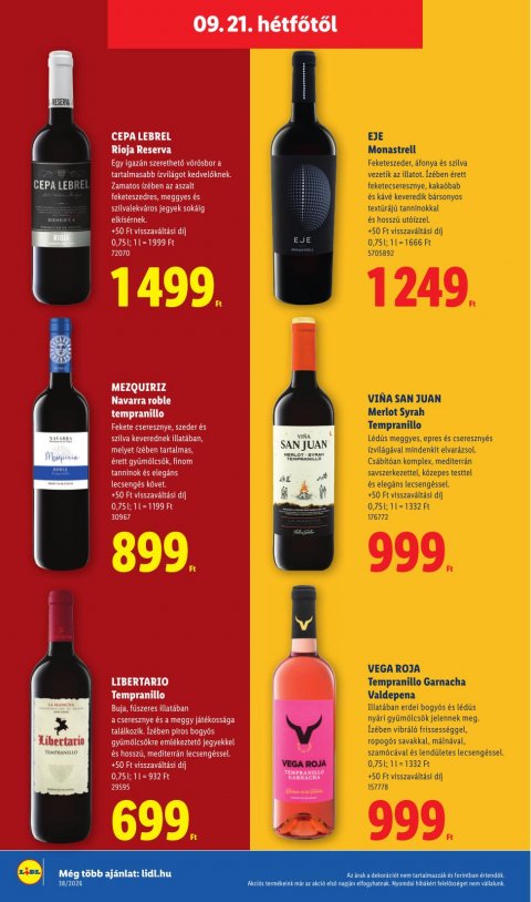 LIDL akciós újság