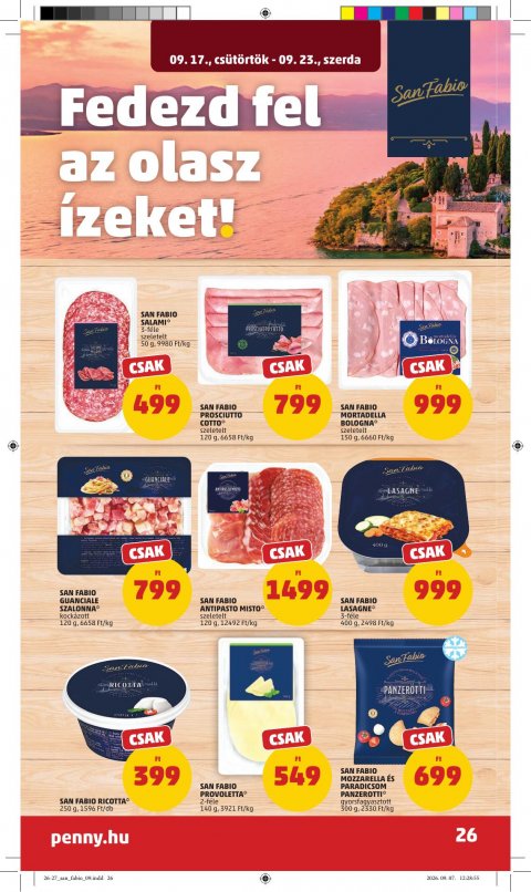 PENNY akciós újság