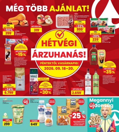 INTERSPAR akciós újság